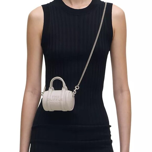 Marc Jacobs Nano Duffle Leather Crossbody Bag - Picture 2 of 11